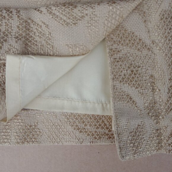 Vintage Louben Gold Pencil Skirt size 8 - Picture 9 of 11